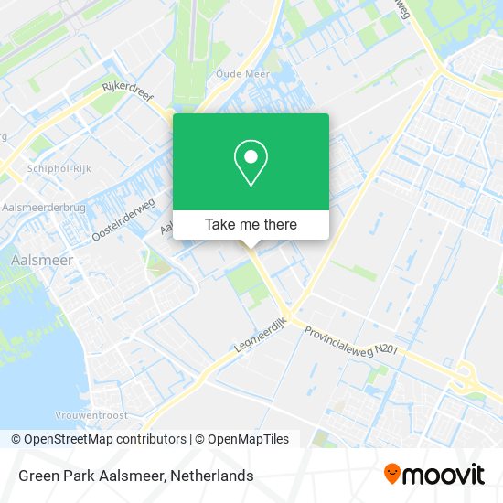 Green Park Aalsmeer map
