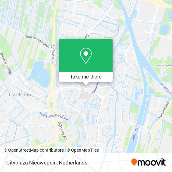 Cityplaza Nieuwegein Karte