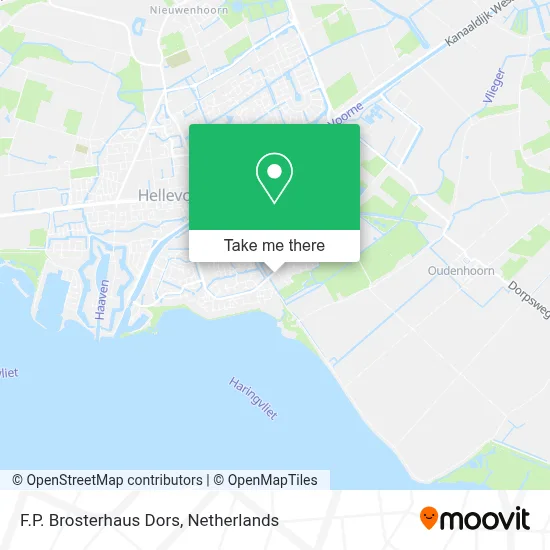 F.P. Brosterhaus Dors map