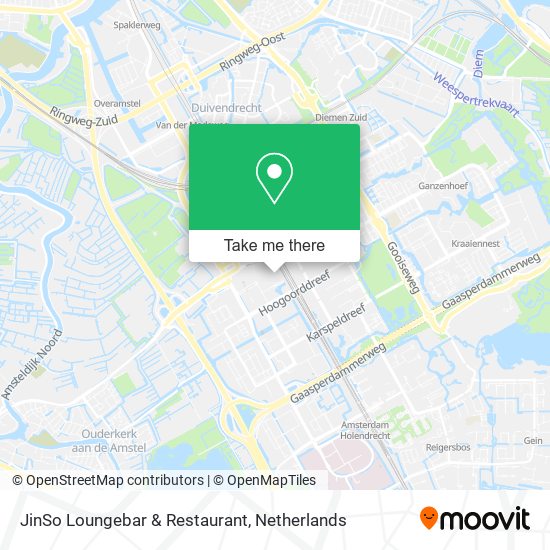 JinSo Loungebar & Restaurant Karte