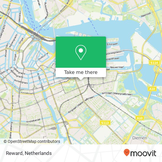 Reward, Eerste van Swindenstraat 189 map