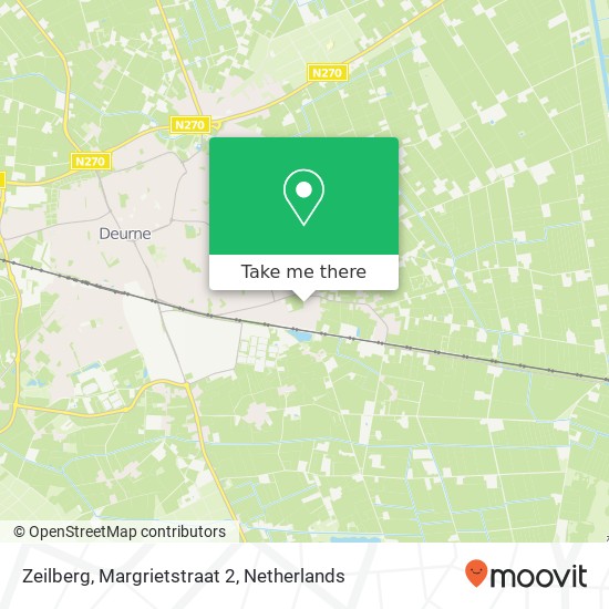 Zeilberg, Margrietstraat 2 map