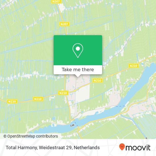 Total Harmony, Weidestraat 29 map