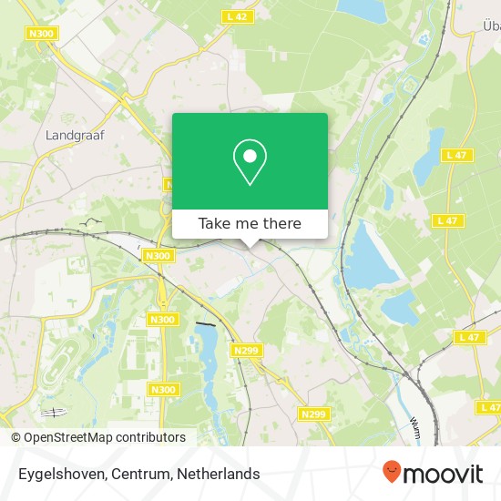Eygelshoven, Centrum map
