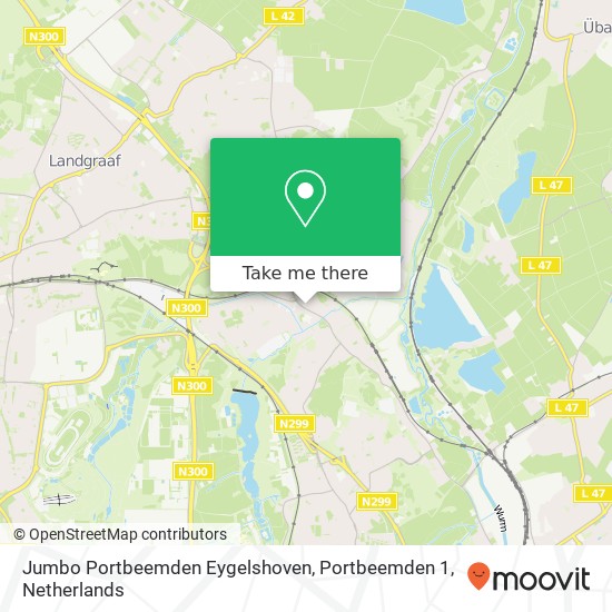 Jumbo Portbeemden Eygelshoven, Portbeemden 1 map