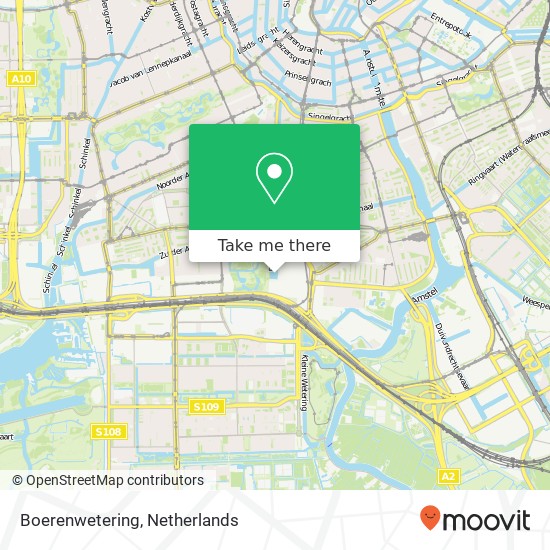 Boerenwetering map