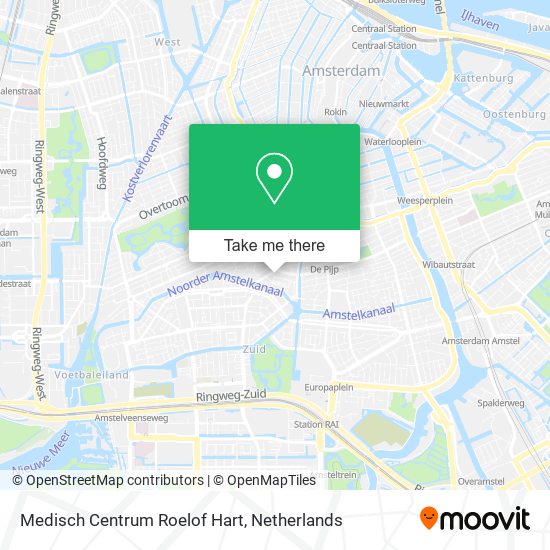 Medisch Centrum Roelof Hart map