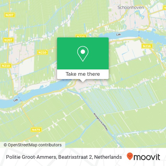 Politie Groot-Ammers, Beatrixstraat 2 map