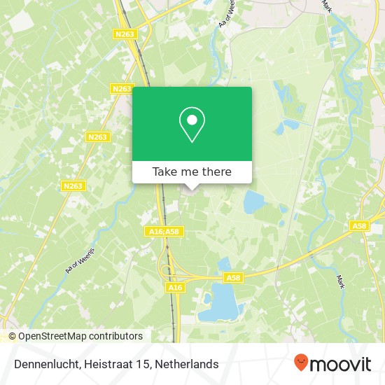Dennenlucht, Heistraat 15 map