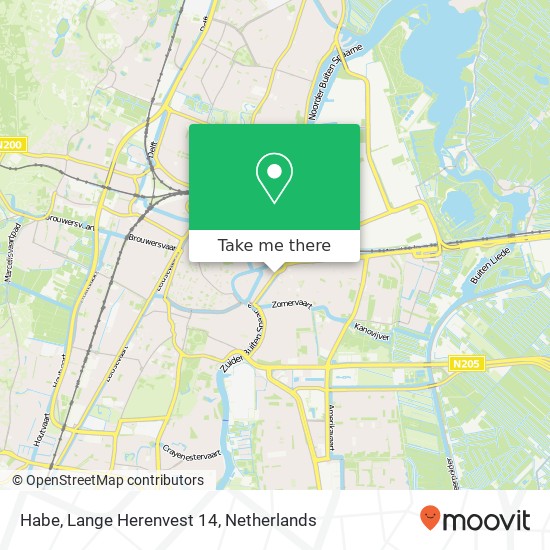 Habe, Lange Herenvest 14 map