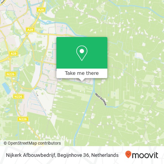 Nijkerk Afbouwbedrijf, Begijnhove 36 map