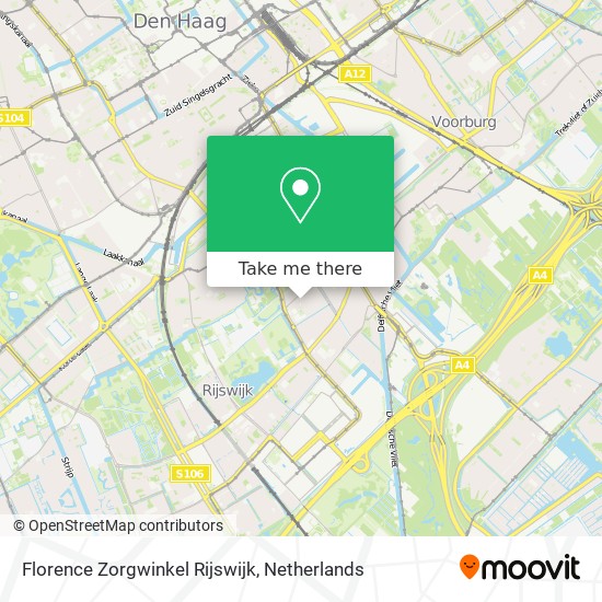 Florence Zorgwinkel Rijswijk map