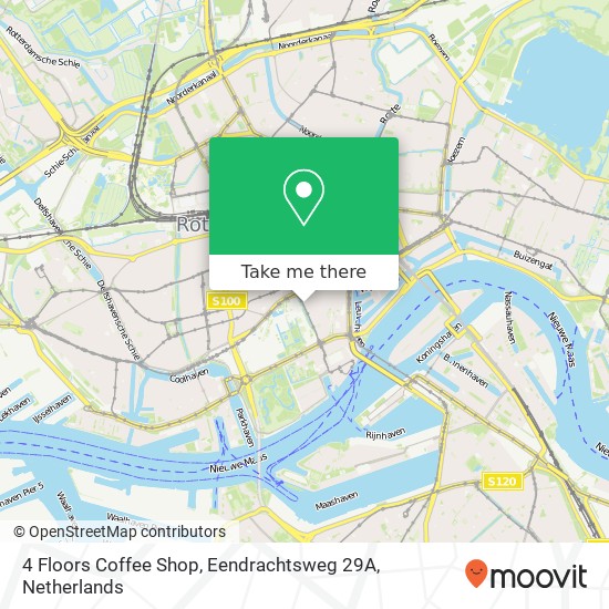 4 Floors Coffee Shop, Eendrachtsweg 29A map