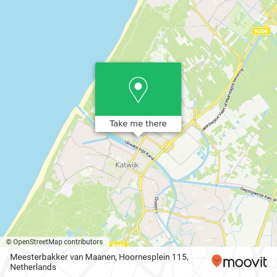 Meesterbakker van Maanen, Hoornesplein 115 Karte