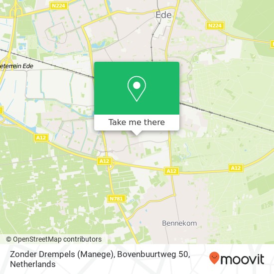 Zonder Drempels (Manege), Bovenbuurtweg 50 Karte