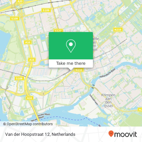 Van der Hoopstraat 12 map