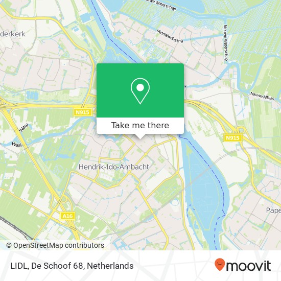 LIDL, De Schoof 68 map