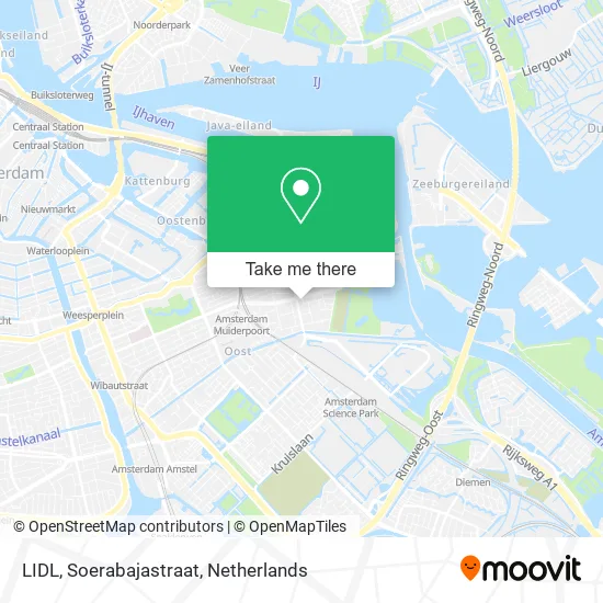 LIDL, Soerabajastraat map