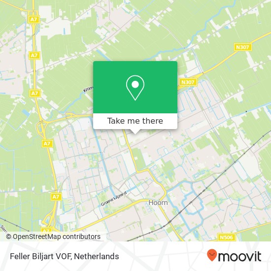Feller Biljart VOF map