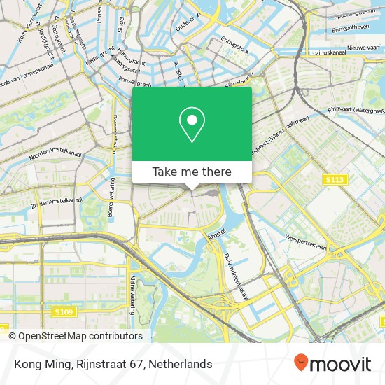 Kong Ming, Rijnstraat 67 map