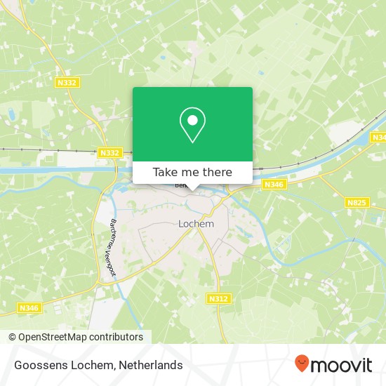 Goossens Lochem, Julianaweg 11 map