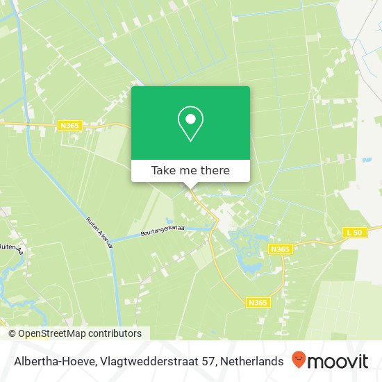 Albertha-Hoeve, Vlagtwedderstraat 57 map