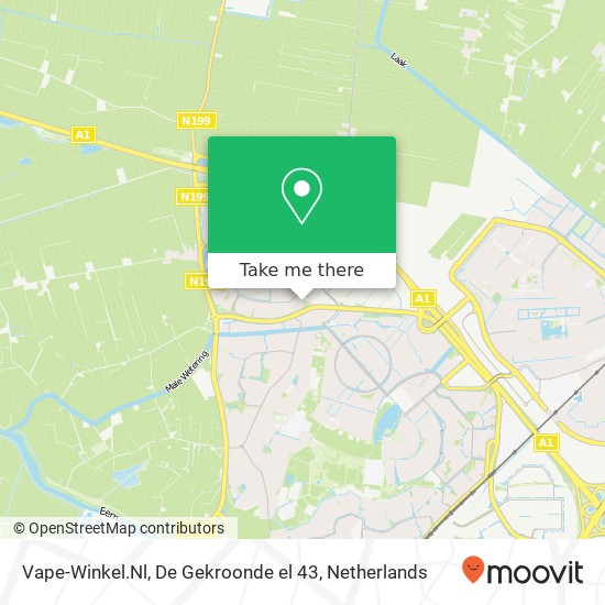 Vape-Winkel.Nl, De Gekroonde el 43 map