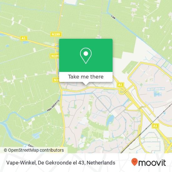 Vape-Winkel, De Gekroonde el 43 map