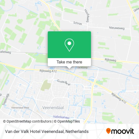 Van der Valk Hotel Veenendaal Karte