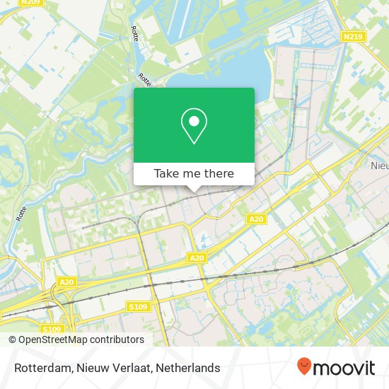 Rotterdam, Nieuw Verlaat map