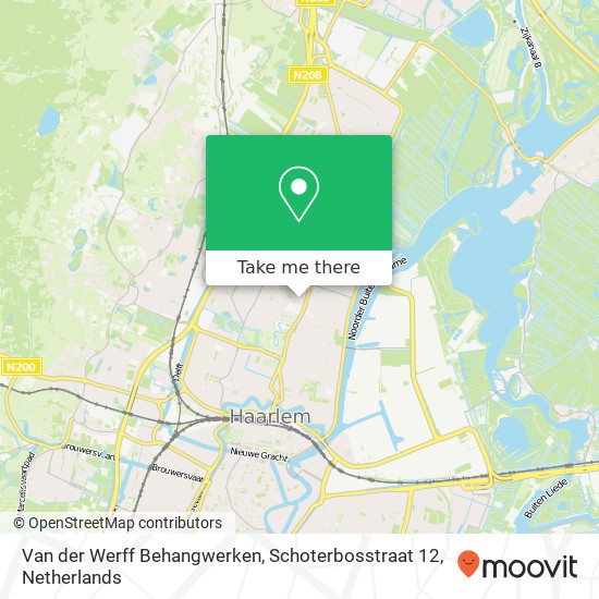 Van der Werff Behangwerken, Schoterbosstraat 12 map