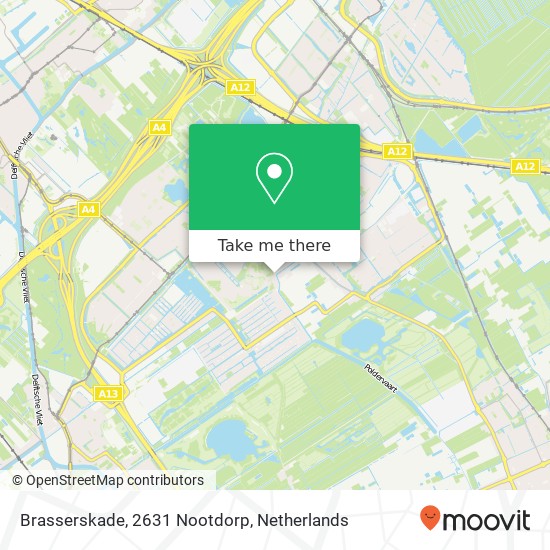 Brasserskade, 2631 Nootdorp map