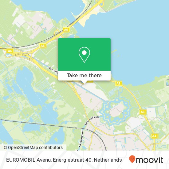 EUROMOBIL Avenu, Energiestraat 40 map