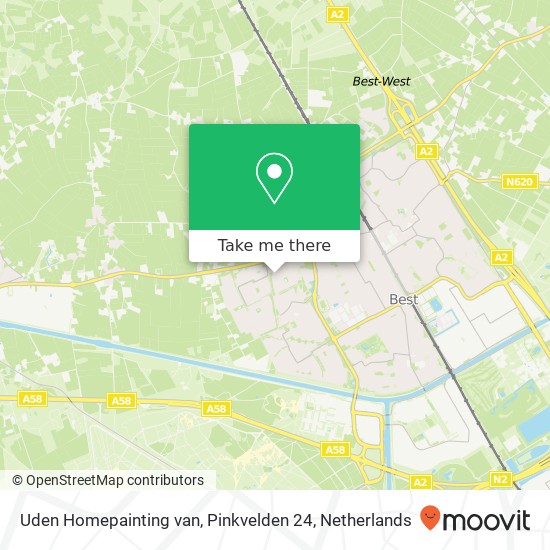 Uden Homepainting van, Pinkvelden 24 map