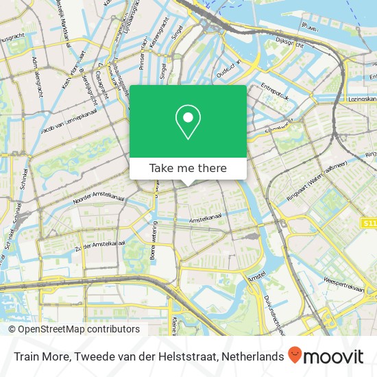 Train More, Tweede van der Helststraat map