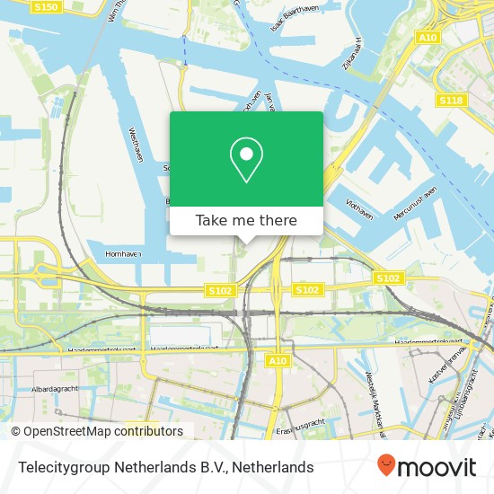 Telecitygroup Netherlands B.V. map