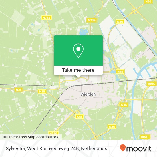 Sylvester, West Kluinveenweg 24B map