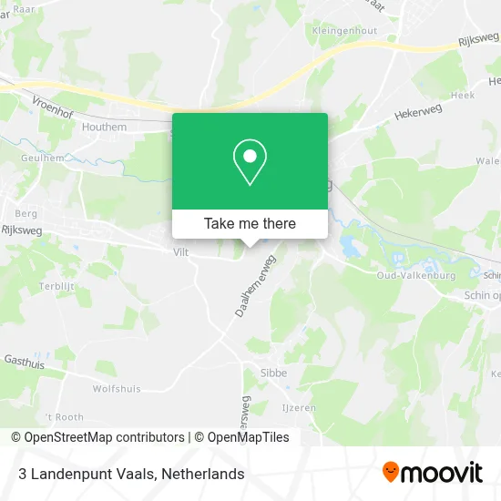 3 Landenpunt Vaals map