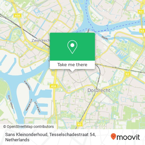 Sans Kleinonderhoud, Tesselschadestraat 54 map