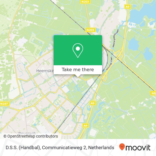 D.S.S. (Handbal), Communicatieweg 2 map