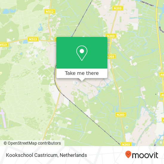 Kookschool Castricum, De Loet 90 map