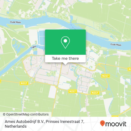 Ames Autobedrijf B.V., Prinses Irenestraat 7 map