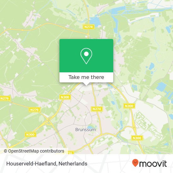 Houserveld-Haefland map