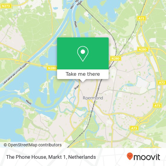 The Phone House, Markt 1 map