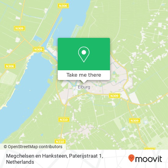 Megchelsen en Hanksteen, Paterijstraat 1 map