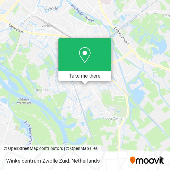 Winkelcentrum Zwolle Zuid Karte