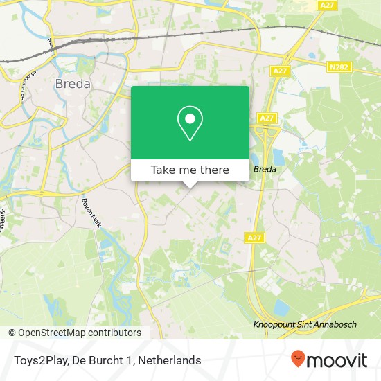 Toys2Play, De Burcht 1 map