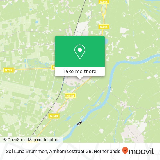 Sol Luna Brummen, Arnhemsestraat 38 map