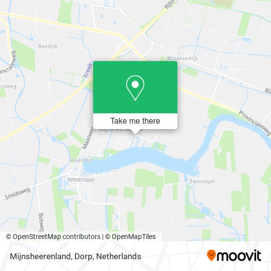 Mijnsheerenland, Dorp map