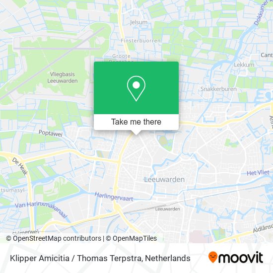 Klipper Amicitia / Thomas Terpstra map